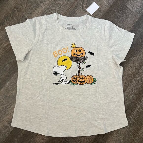 Peanuts Halloween Graphic Tee-Size XXL - Picture 5 of 9